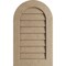 Ekena Millwork Timberthane Riverwood Round Top Faux Wood Non-Functional Gable Vent, Primed Tan, 32"W x 36"H GVURRT32X36DRWPR - alternate 1